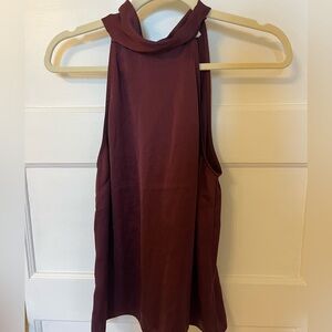 Aritzia Wilfred High-Neck Sleeveless Top